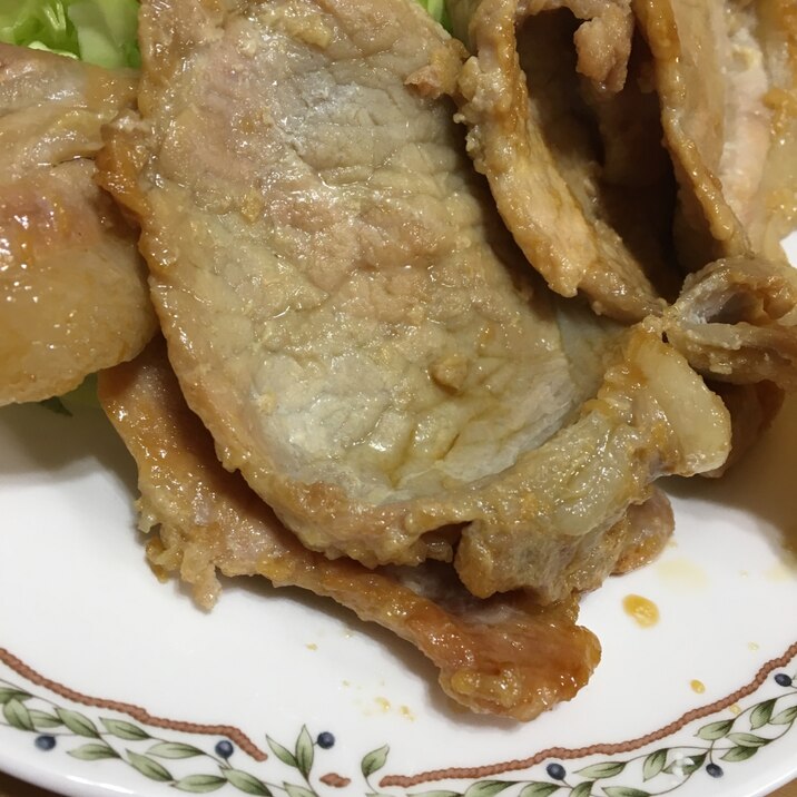 豚の生姜焼き